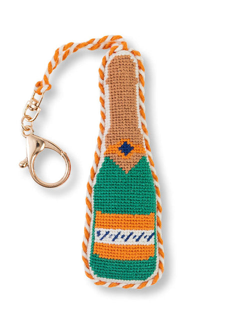 Champagne Bottle - Bag Charm