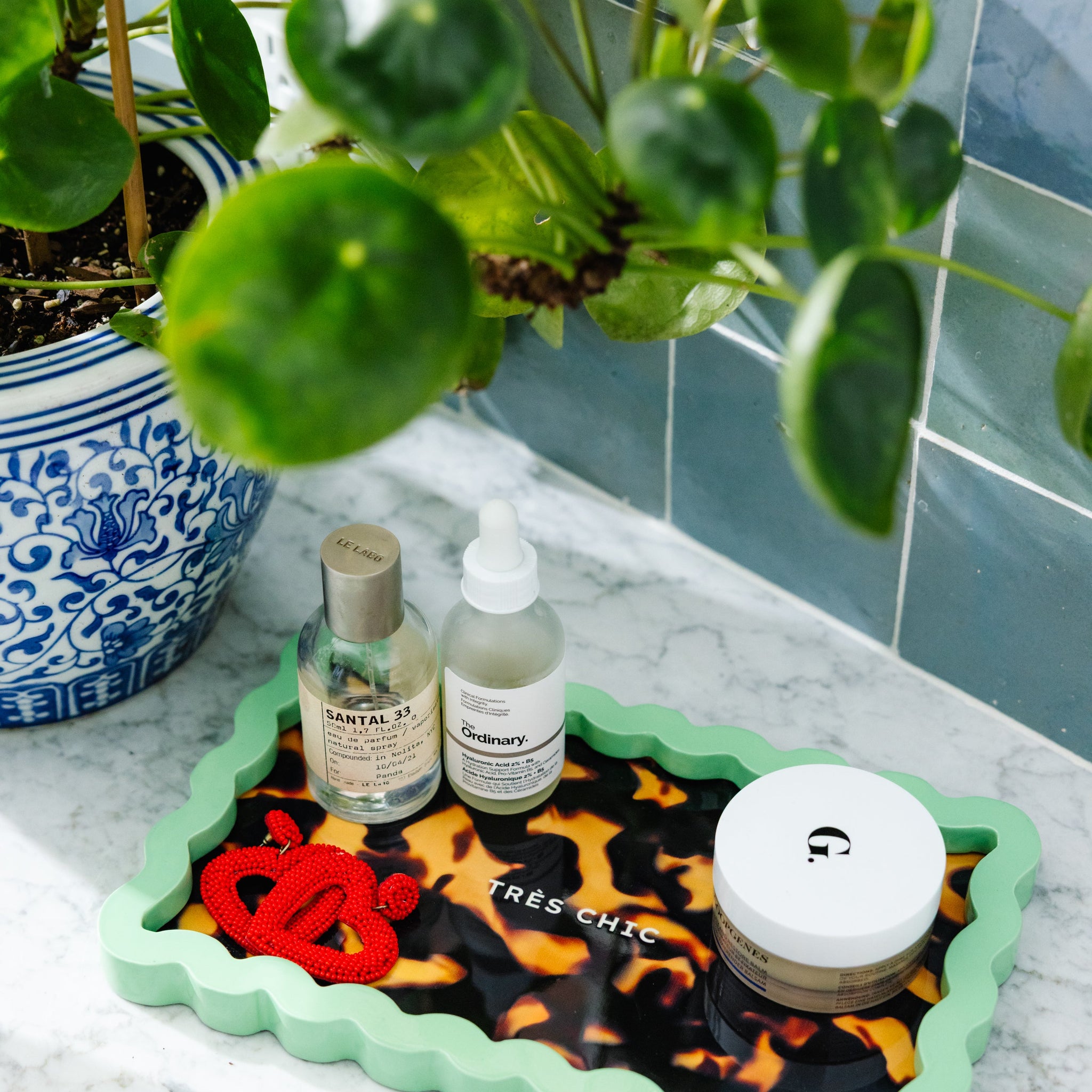 Tres Chic Lacquer Tray Trays Furbish Studio