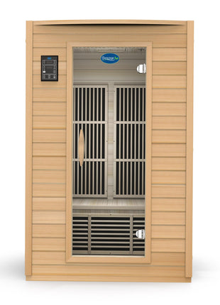 2-Person, Canadian Hemlock Premium Wooden Sauna