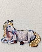 Resting Horse Magnet ( Die-Cut )