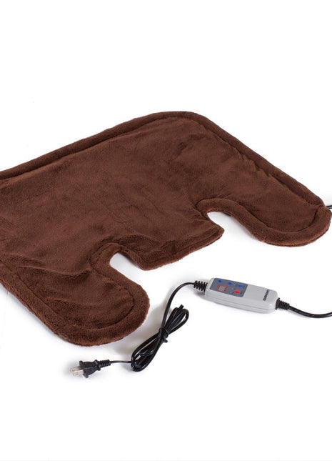 Therapeutic Shoulder Neck Wrap Heating Pad, Magnetic Clasp