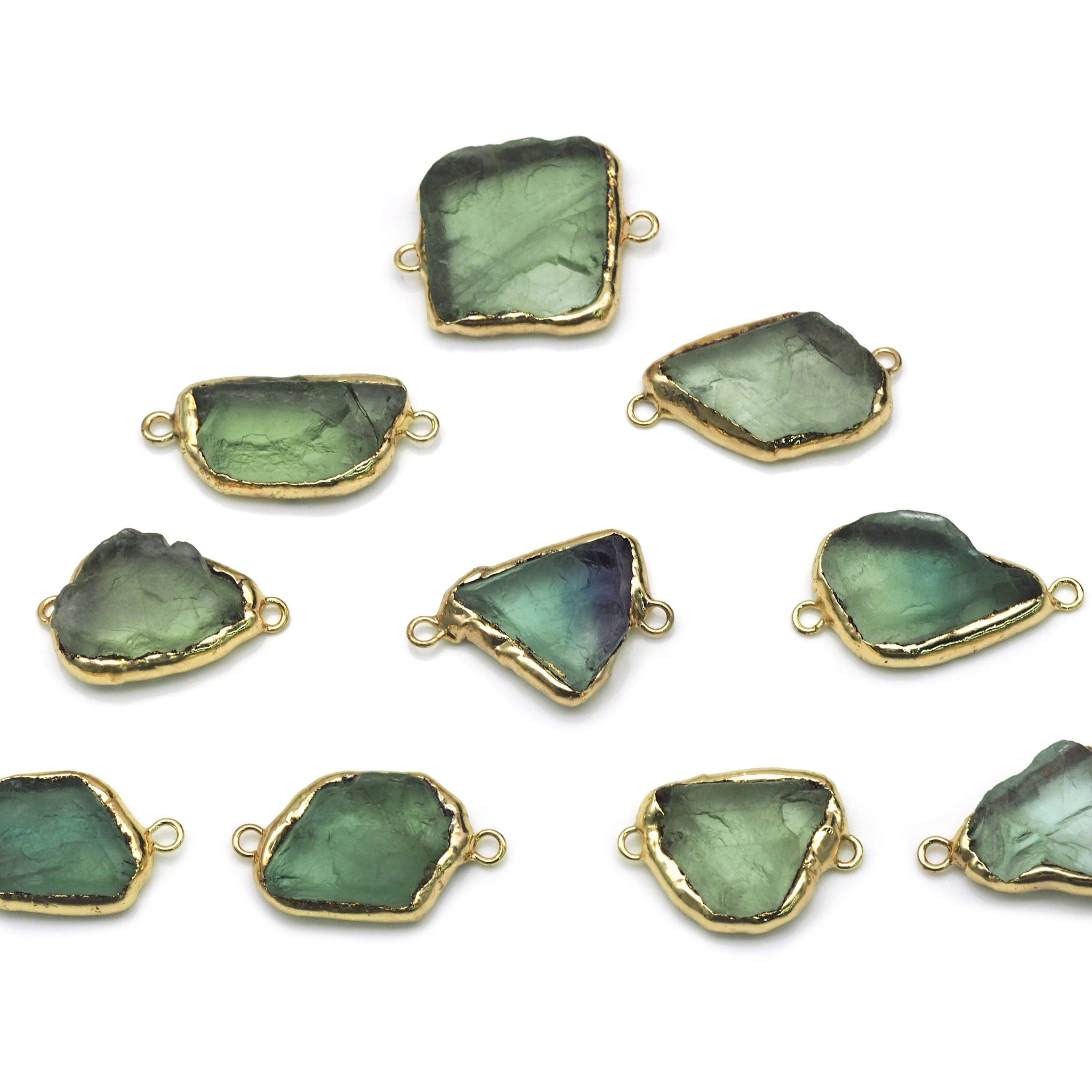 Green Fluorite Pendant, Sku#YT28