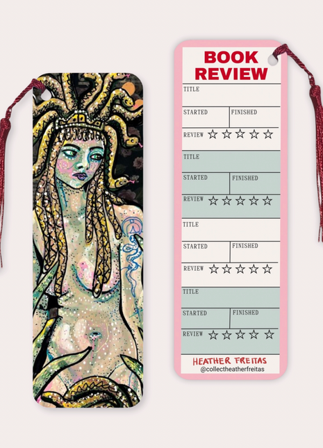 Medusa Soft Touch Premium Bookmark