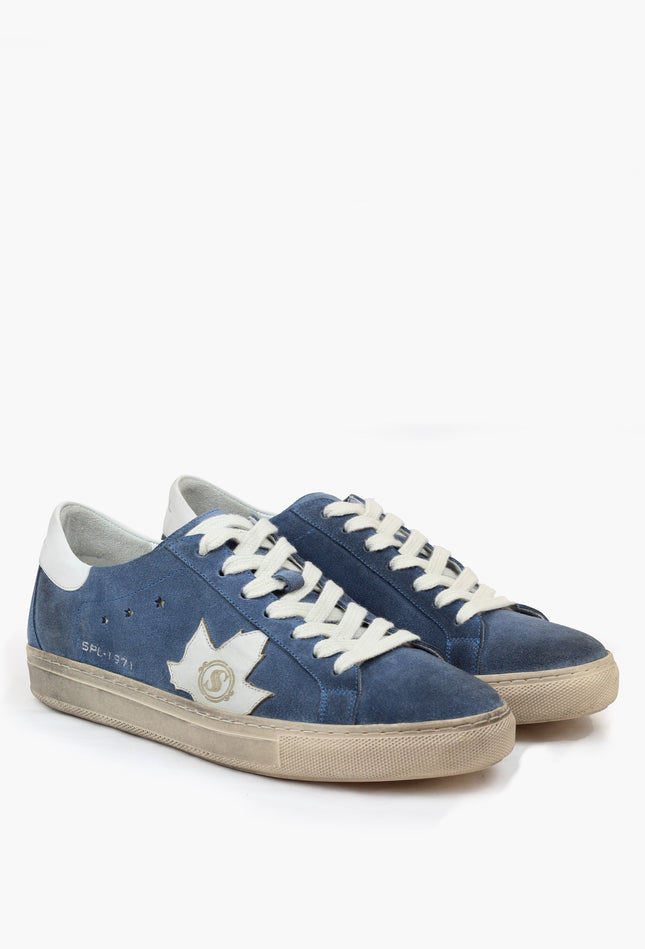 Ese-Fresh Blue Suede, Men’s Sneaker