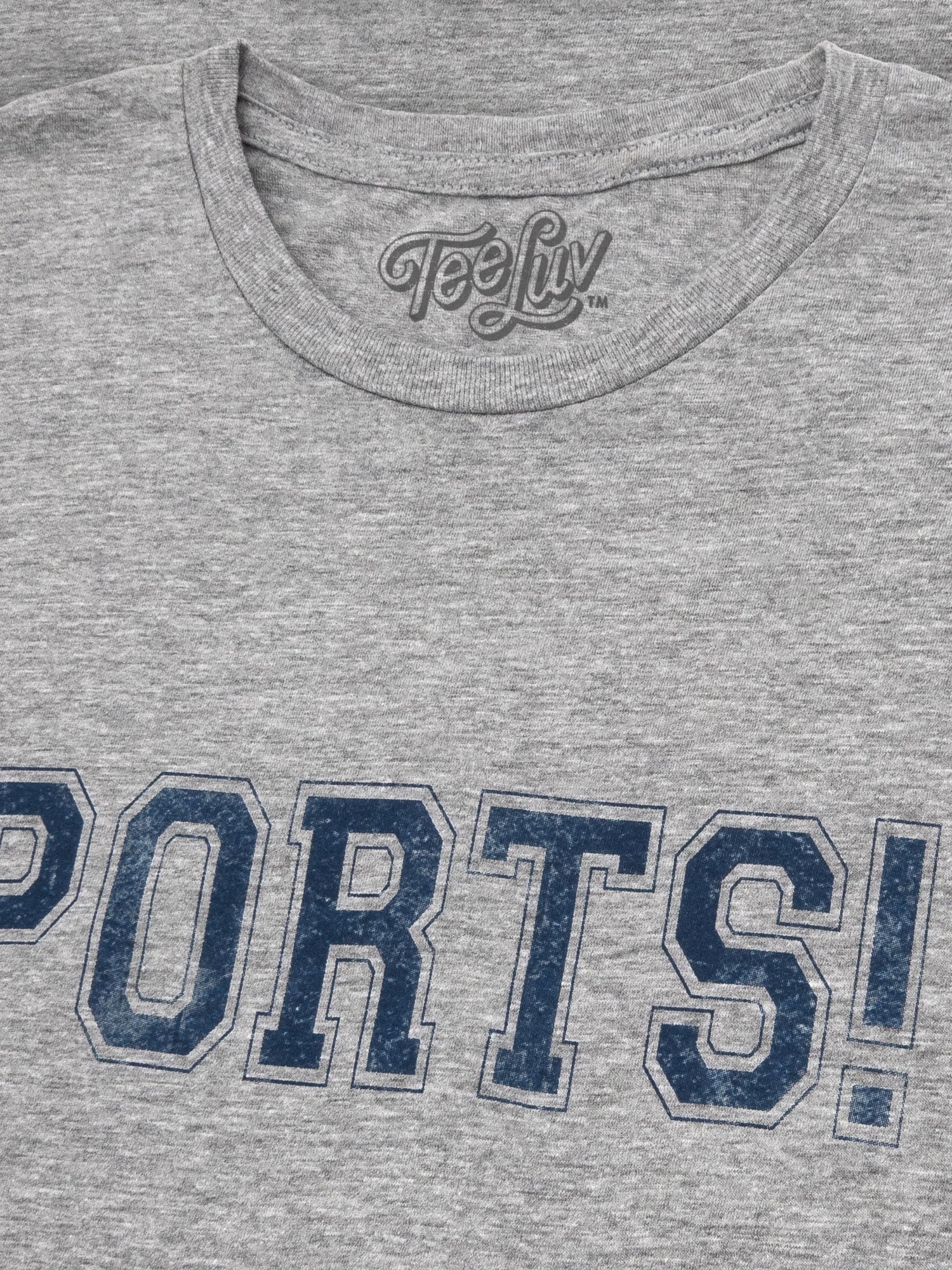 SPORTS! T-Shirt - Gray mens tee Tee Luv