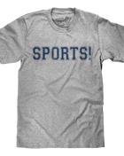 SPORTS! T-Shirt - Gray mens tee Tee Luv
