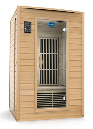 2-Person, Canadian Hemlock Premium Wooden Sauna
