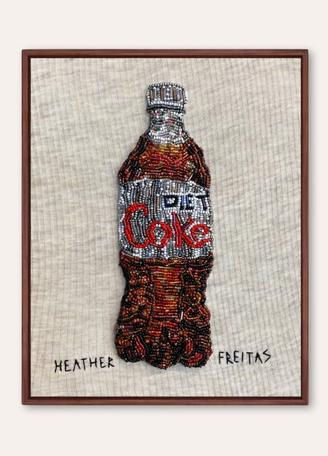 Diet Soda Beaded Artwork