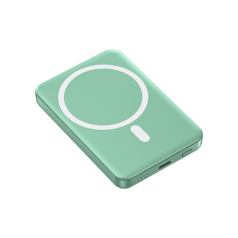 Fast Charging Portable 10000mah Wireless Magnetic Power Bank with mini Stand 22.5W CD50Green PD 5000 V.I.P Digital Presence