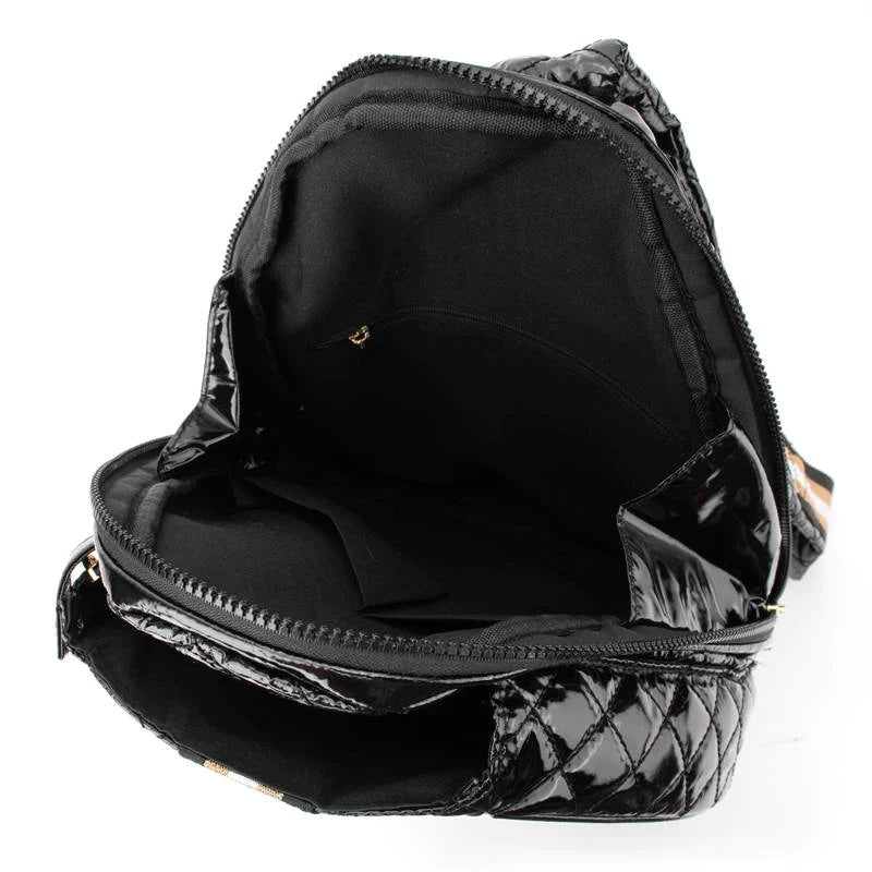 The Brooklyn | Pickleball Puffer Sling Bag Pickleball Bag Babs+Birdie