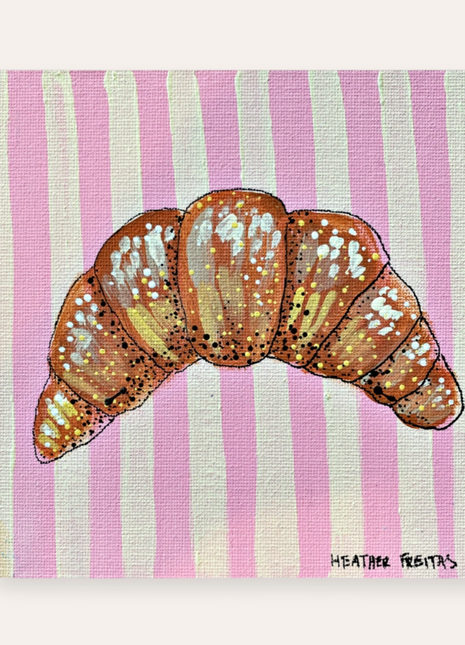 Croissant ( Original Painting )