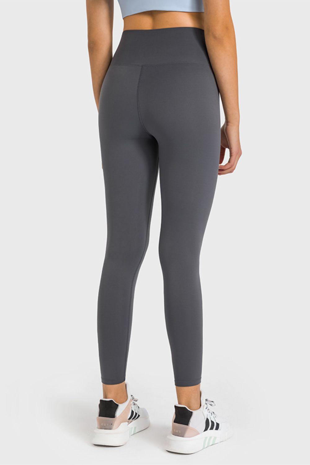 Millennia High Waist Ankle-Length Yoga Leggings Trendsi