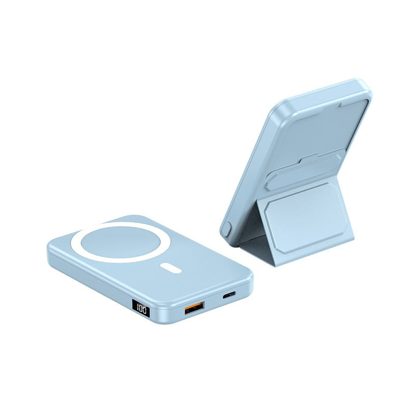 Fast Charging Portable 10000mah Wireless Magnetic Power Bank with mini Stand 22.5W A27-1 bracket 22.5W Yuanfengla V.I.P Digital Presence