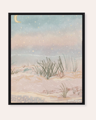 Salt Framed Fine Art Canvas Print