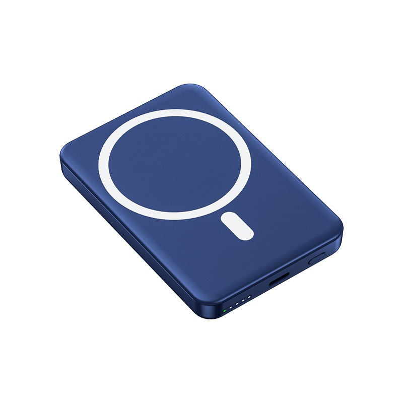 Fast Charging Portable 10000mah Wireless Magnetic Power Bank with mini Stand 22.5W CD50 Blue PD 5000 V.I.P Digital Presence