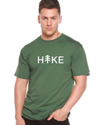 Hike Men's Bamboo Viscose/Organic Cotton Short Sleeve Graphic T-Shirt mens printed Spun Bamboo
