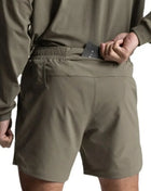 Men's Elastic Waist Active Short Shorts Sage Trendsi