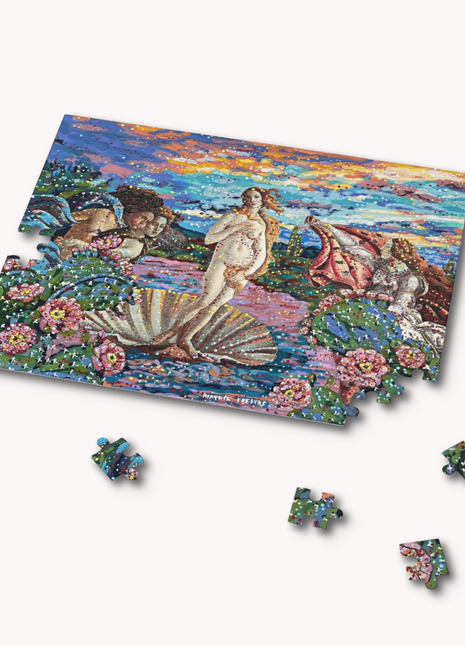 Desert Birth Of Venus Fine Art Puzzle