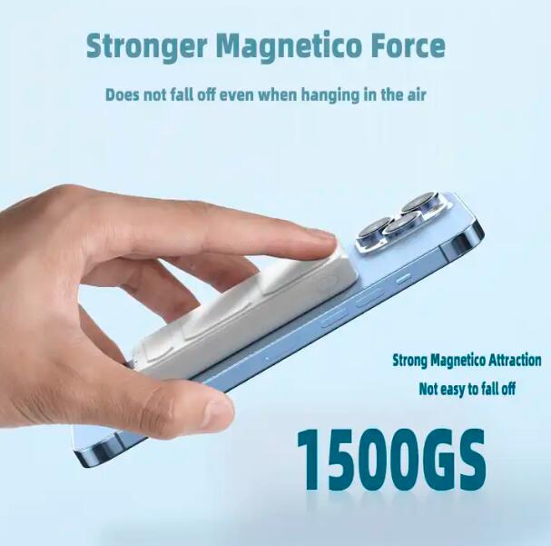 Fast Charging Portable 10000mah Wireless Magnetic Power Bank with mini Stand 22.5W V.I.P Digital Presence