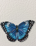 Blue Butterfly Die Cut Magnet