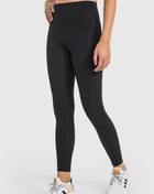 Millennia High Waist Ankle-Length Yoga Leggings Black Trendsi