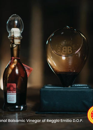 Il Borgo del Balsamico – Traditional Balsamic Vinegar D.O.P. Red Label (Aged 12+ Years)