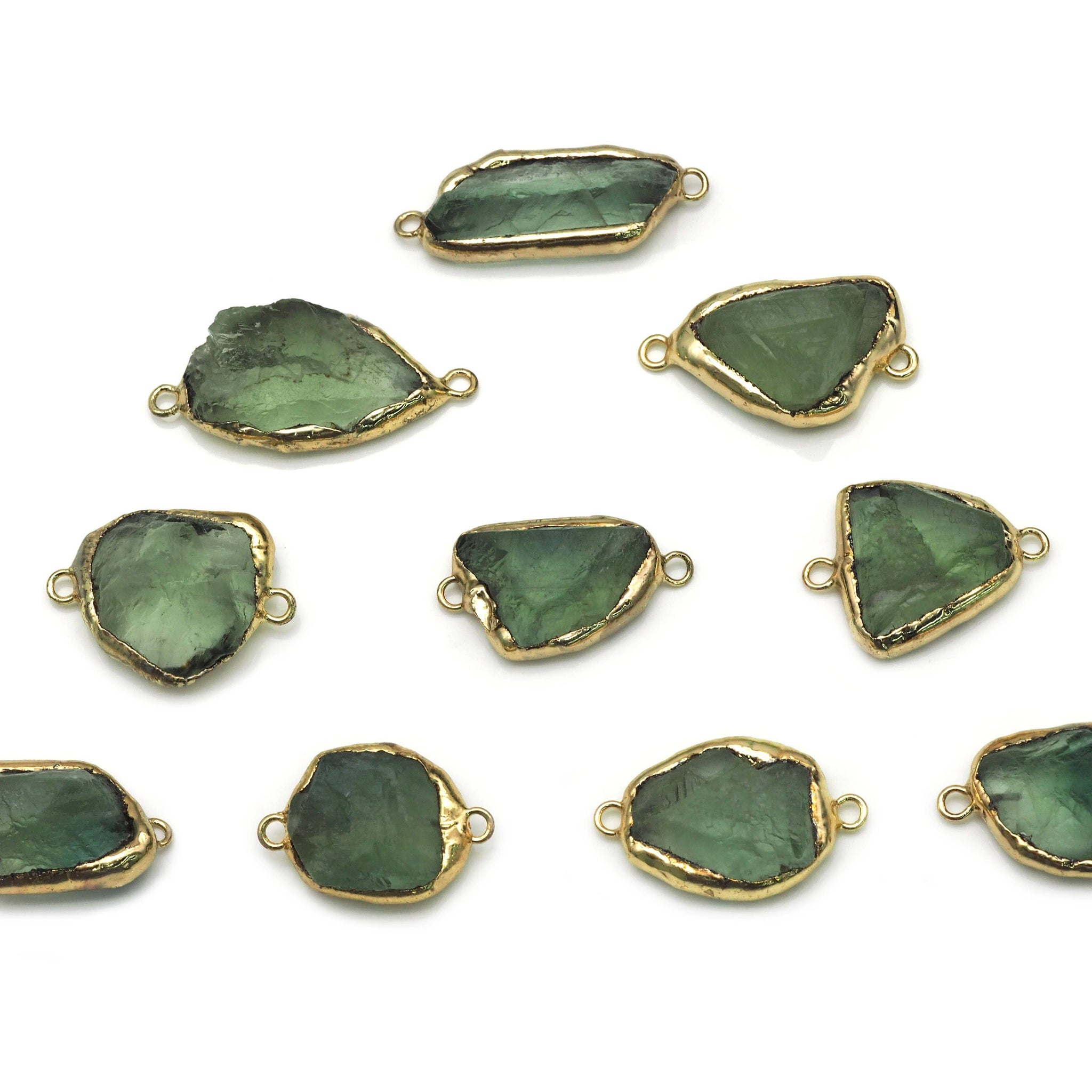 Green Fluorite Pendant, Sku#YT28
