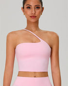 The Jewel One-Shoulder Crop Top
