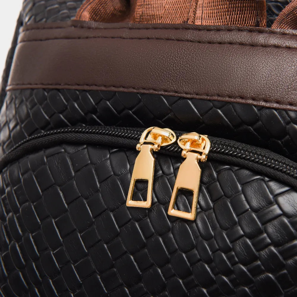 PU Leather Backpack Bag Bags Trendsi