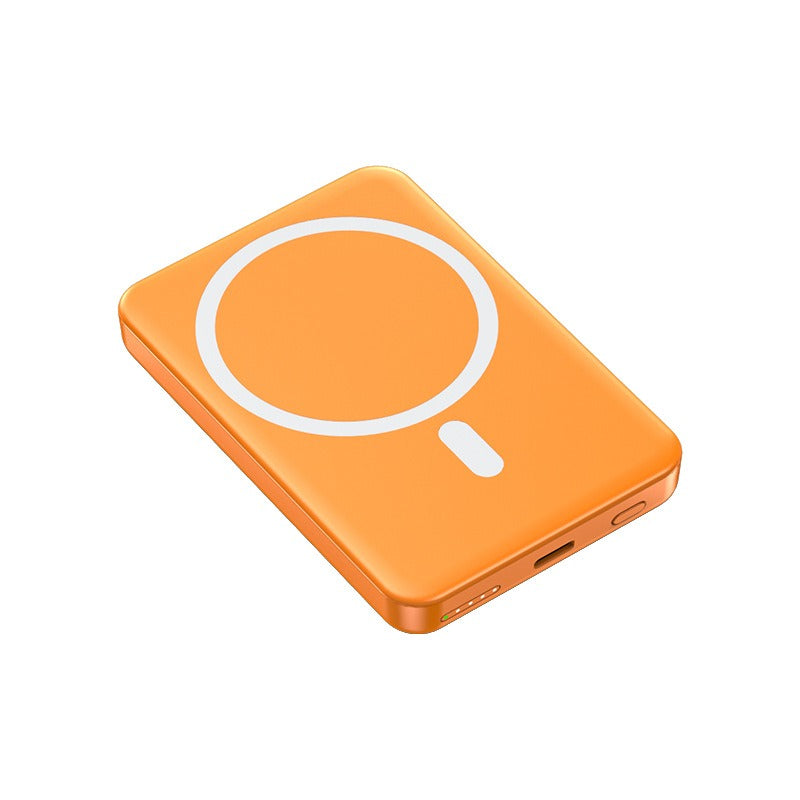Fast Charging Portable 10000mah Wireless Magnetic Power Bank with mini Stand 22.5W CD50orangePD 5000 V.I.P Digital Presence