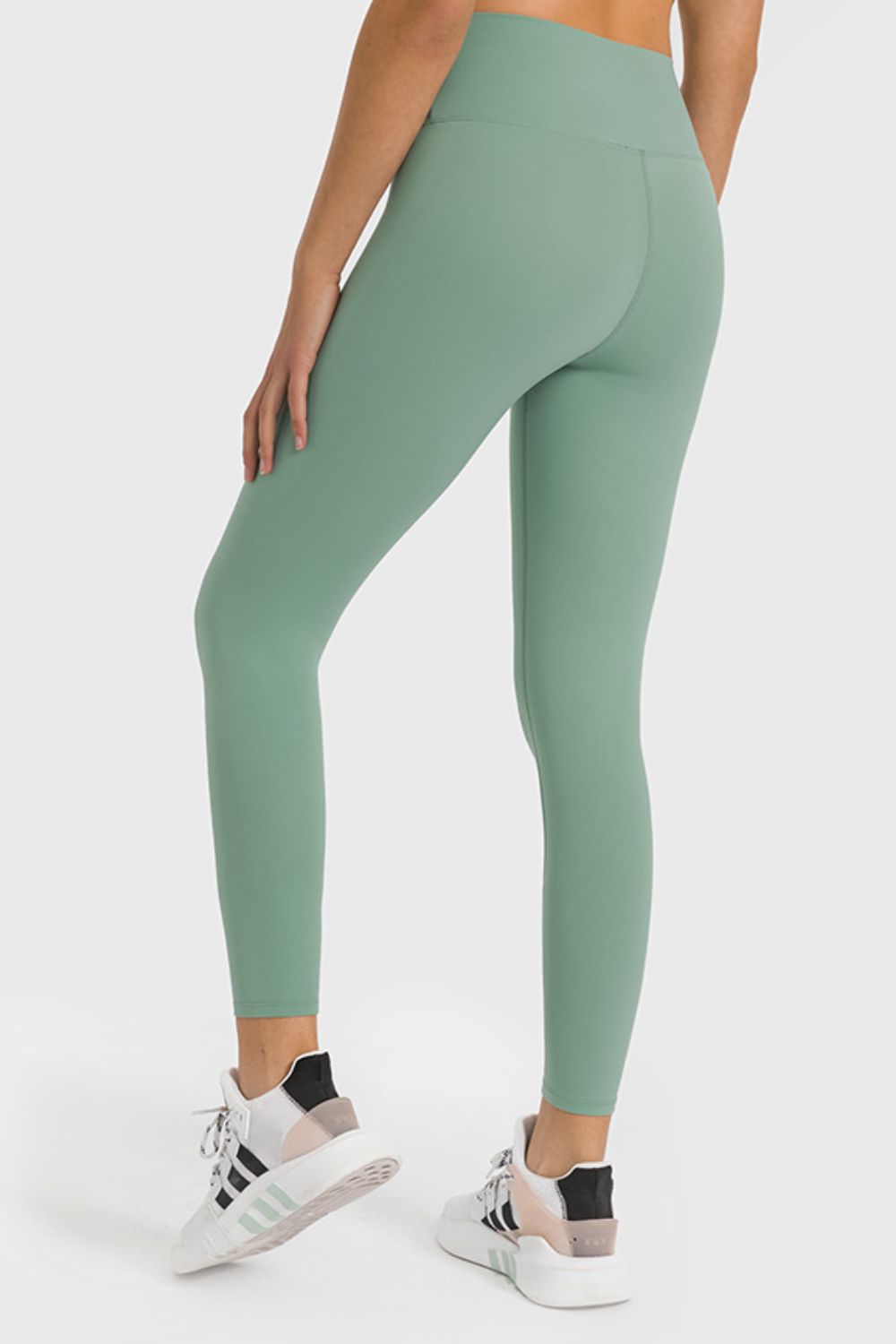Millennia High Waist Ankle-Length Yoga Leggings Trendsi