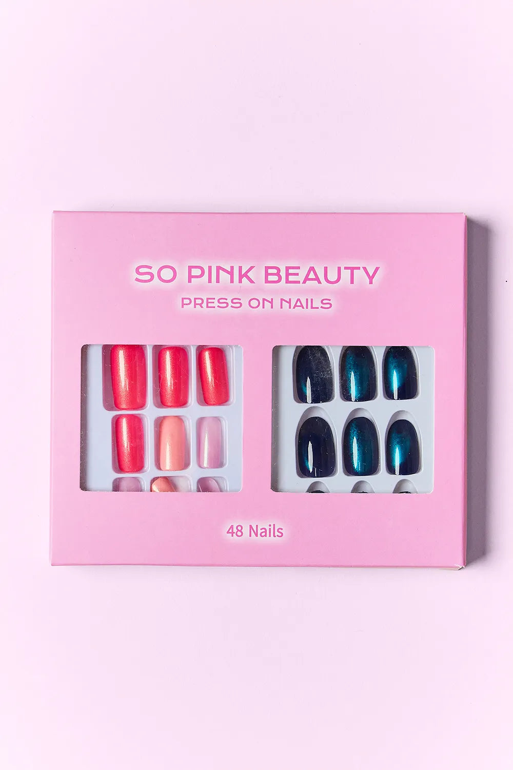 SO PINK BEAUTY Press On Nails 2 Packs Trendsi
