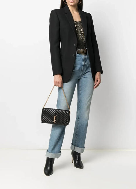 Saint Laurent Black Shoulder Bags Women