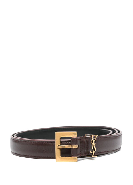 Saint Laurent Red Belts Women