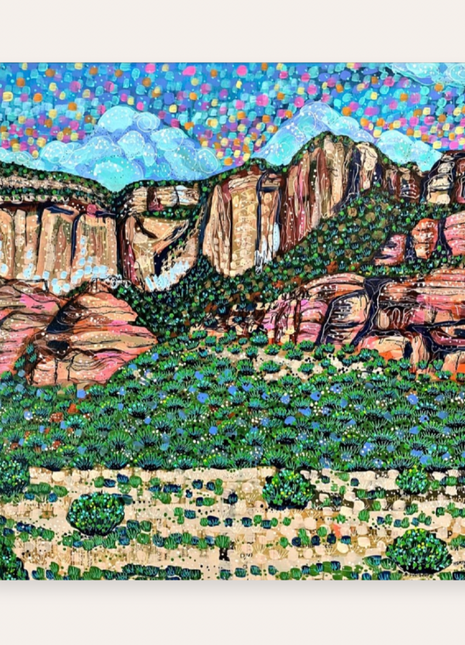 Evergreen Sandstone ( Original Painting )