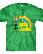 Lucky Charms Tie Dye T-Shirt - Kelly Green Tie Dye