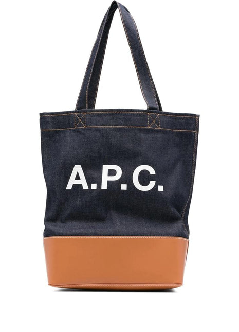 A.P.C. Blue Shoulder Bags Women
