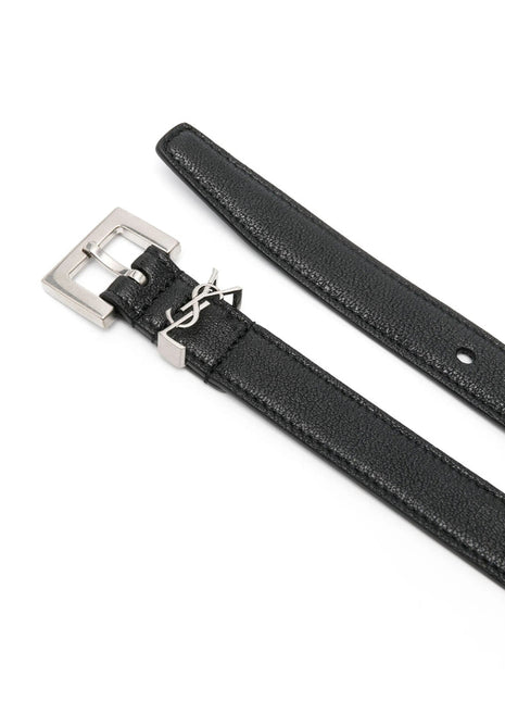 Saint Laurent Black Belts Men