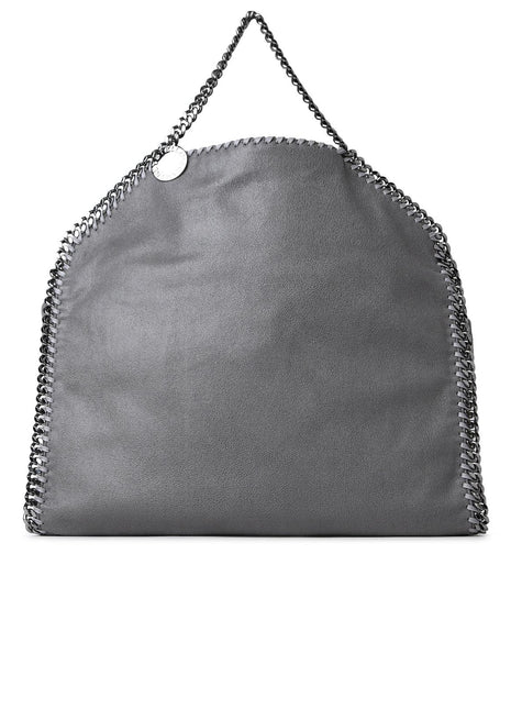 Stella Mccartney Grey Polyester 3 Chain Falabella Bag Women Handbags / Shoulder Bags Luosophy