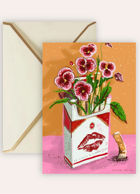 Dirt Fine Art Greeting Card