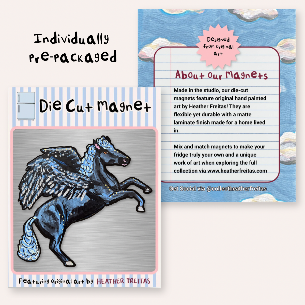 Pegasus Magnet ( Die-Cut )