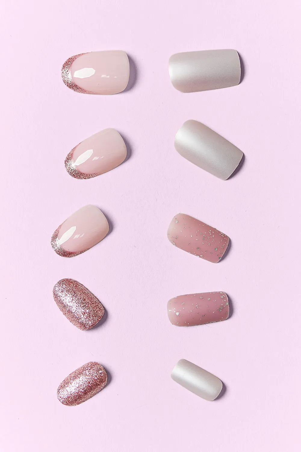 SO PINK BEAUTY Press On Nails 2 Packs Trendsi