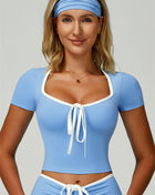 The Skyline Tie Top