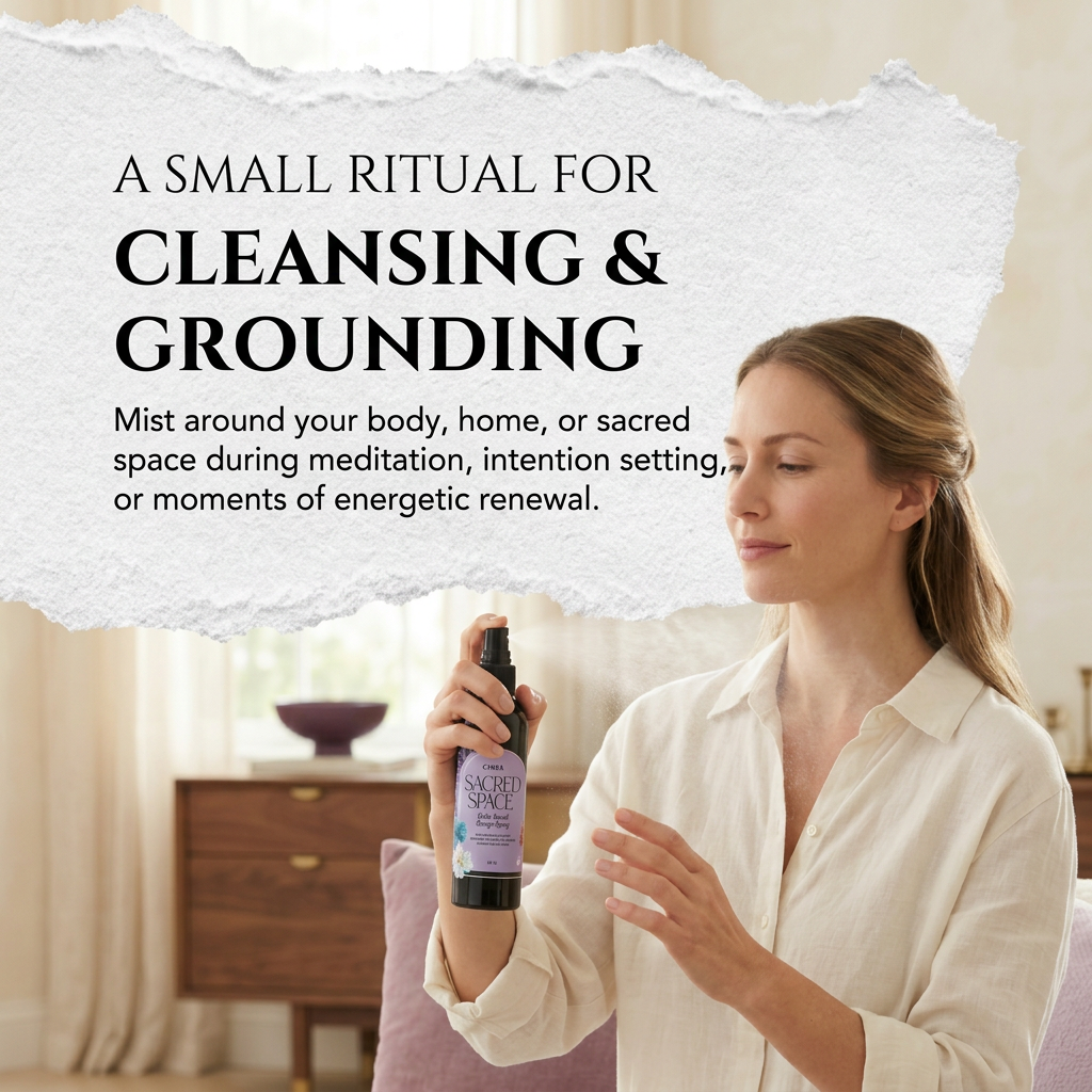 Sacred Space Sage Smudge Spray 4 oz.