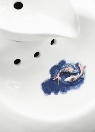 Ceramic Automatic Cat Water Fountain