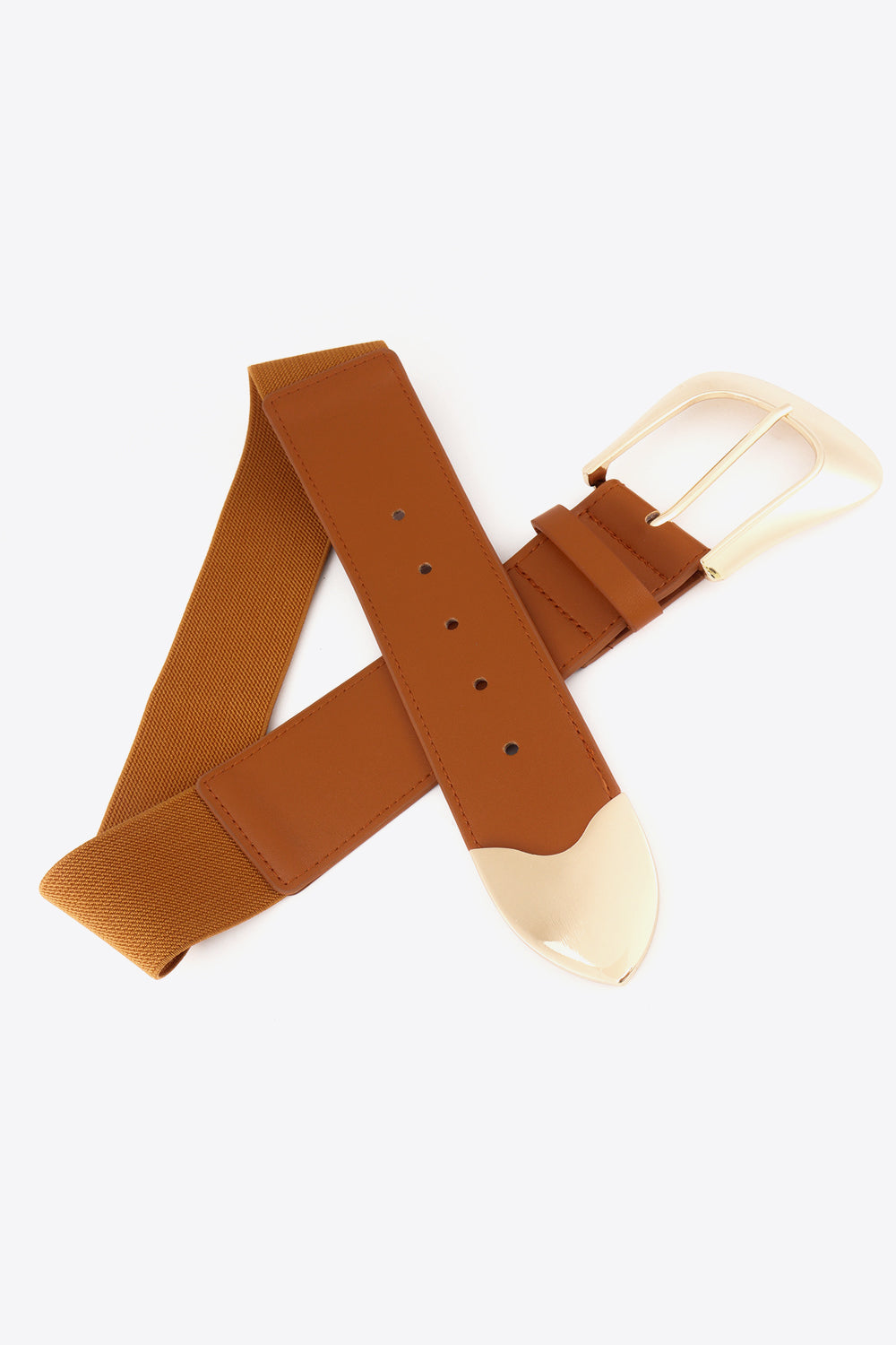 2" Wide PU Leather Belt Belts Trendsi