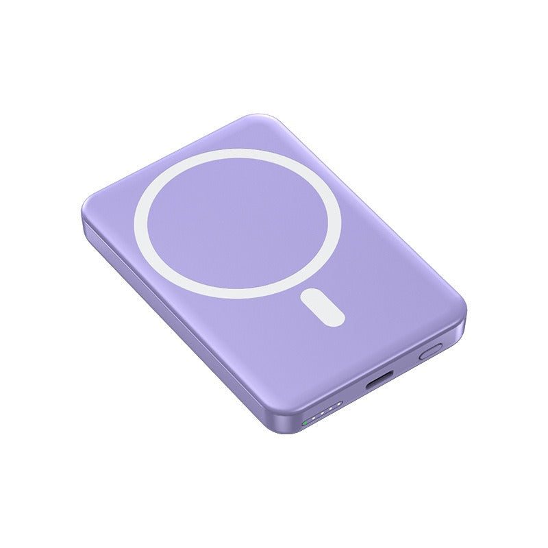 Fast Charging Portable 10000mah Wireless Magnetic Power Bank with mini Stand 22.5W CD50 Purple PD 5000 V.I.P Digital Presence