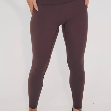 I am Beautifully Radiant Quick Dry Coffee Yoga Legging