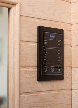 2-Person, Canadian Hemlock Premium Wooden Sauna