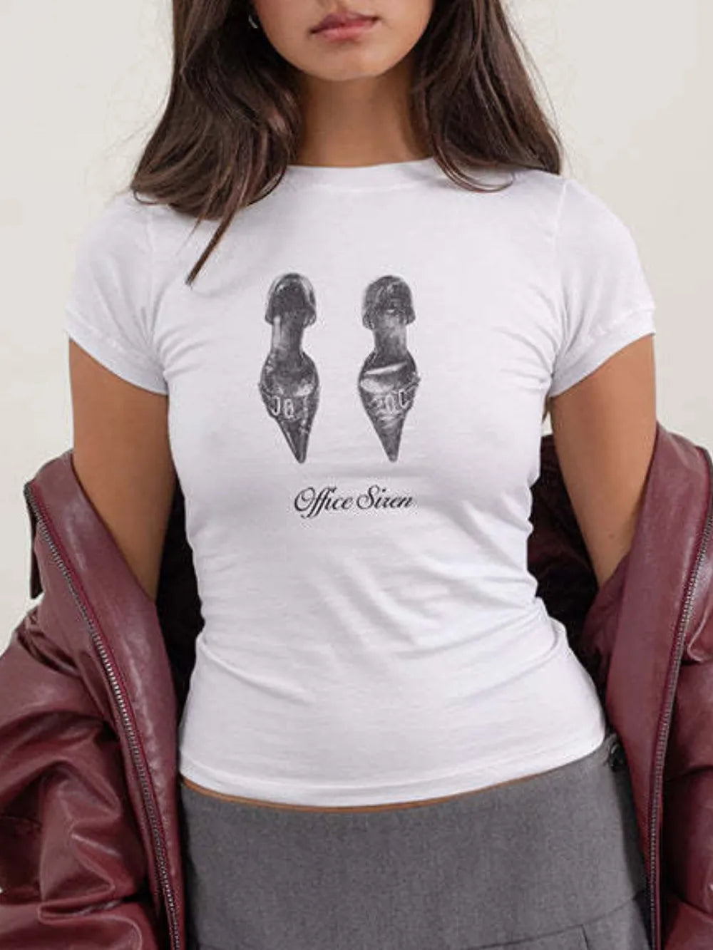 Y2K Baby Tees Shirts Trendsi